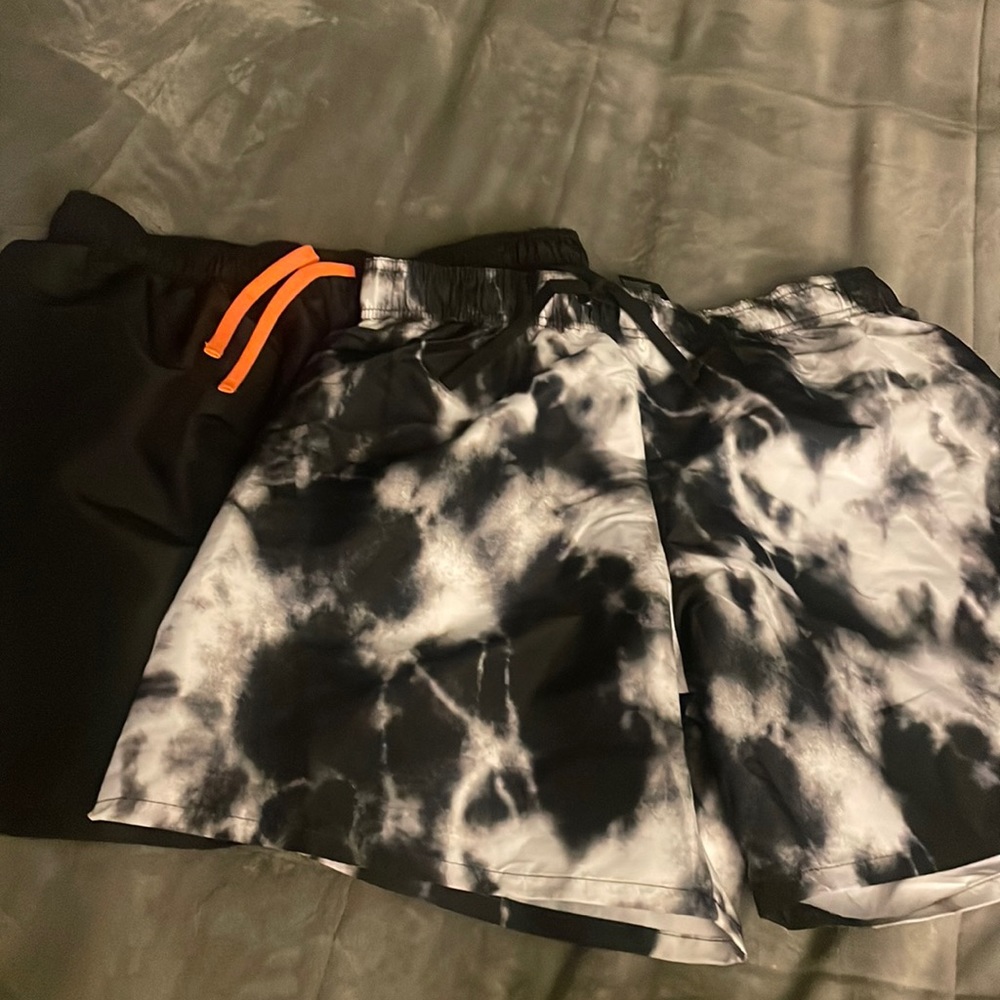 Boy swim trunks pack of 2 .
